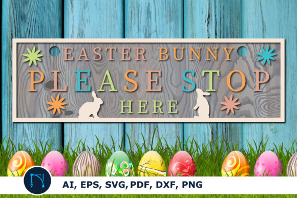 Download Easter Welcome Sign for Door Decor SVG - Premium Bundle