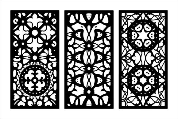 Download Geometric Laser Cut Panel Design Set - Premium Resources