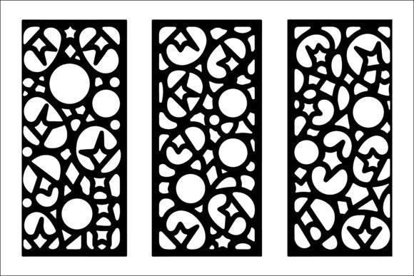 Download Geometric Laser Cut Panel Design Set - Premium Resources