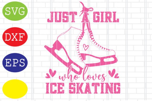 Download Just a Girl Who Loves Ice Skating Svg - Ice skating svg Collection