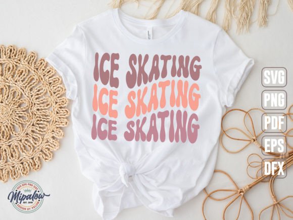 Download Ice Skating Svg, Wavy Text. - Ice skating svg Collection