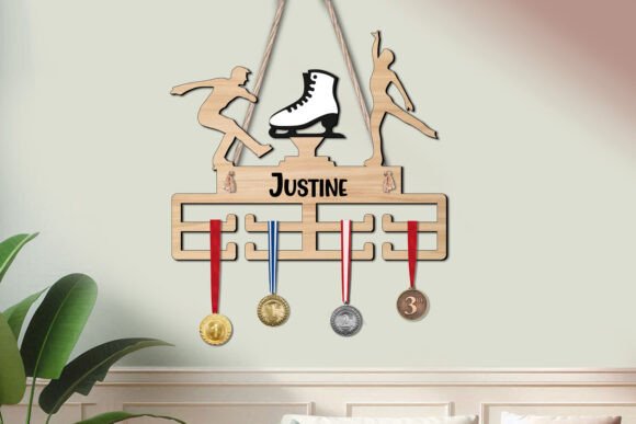 Download Ice Skating SVG Man Sport Medal Hanger - Ice skating svg Collection