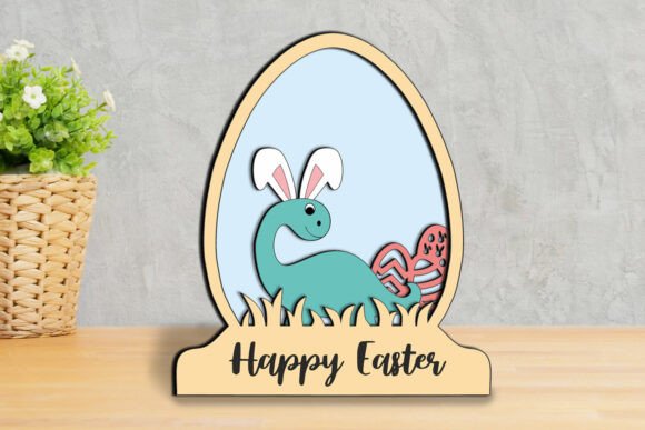 Download Easter Dino Globe Home Decoration SVG - Home decoration Collection