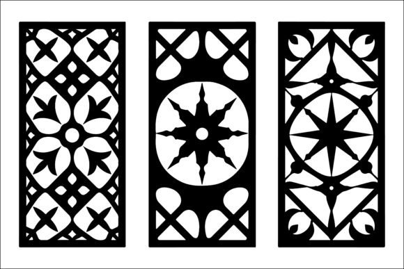 Download Geometric Laser Cut Panel Design Set - Premium Resources