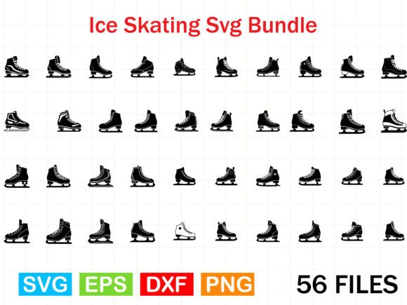 Download Ice Skating Svg Bundle - Ice skating svg Collection