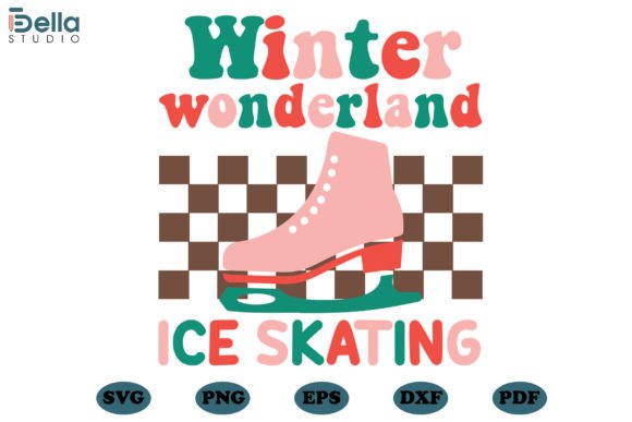 Download Winter Wonderland Ice Skating SVG - Ice skating svg Collection