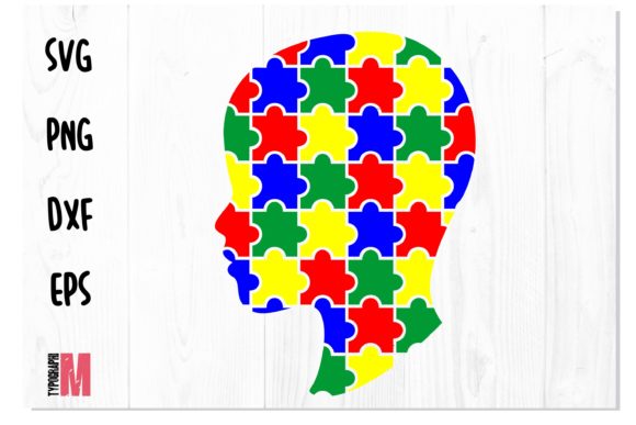 Download Autism Head Puzzle Vector File - Puzzle vector Collection