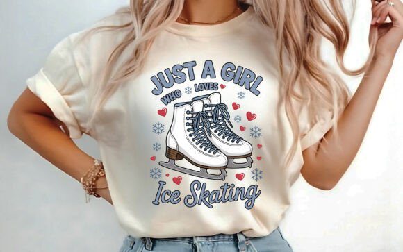 Download Just a Girl Who Loves Ice Skating SVG - Ice skating svg Collection