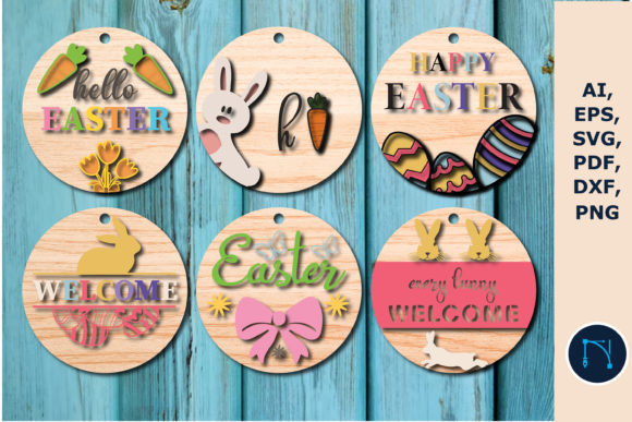 Download Easter Welcome Sign Big Bundle Door Deco - Premium Resources