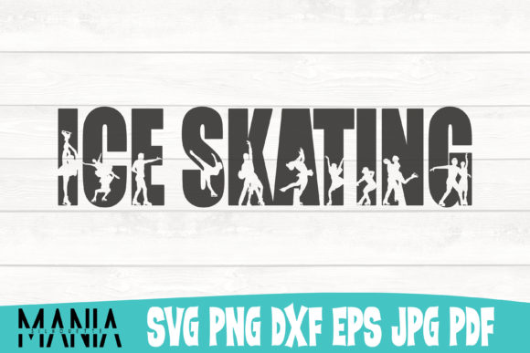 Download Ice Skating Svg Cut File Silhouette - Ice skating svg Collection